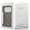 Guess - Keménytok 4G Klasszikus (GUHCP17LG4GFBR) - iPhone 17 Pro - Barna