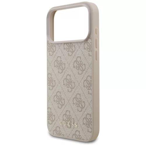 Guess - Keménytok 4G Klasszikus (GUHCP17XG4GFPI) - iPhone 17 Pro Max - Rózsaszín