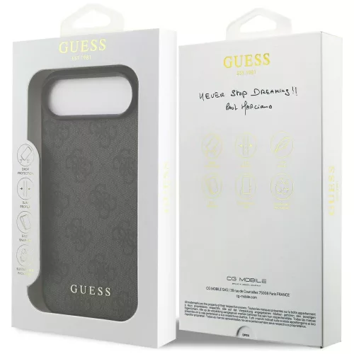 Guess - Hardcase 4G Classic (GUHCP17MG4GFGR) - iPhone 17 Air - Black