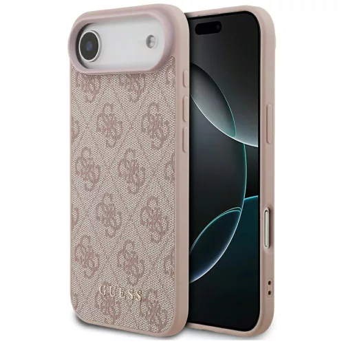 Guess - Keménytok 4G Klasszikus (GUHCP17MG4GFPI) - iPhone 17 Air - Rózsaszín