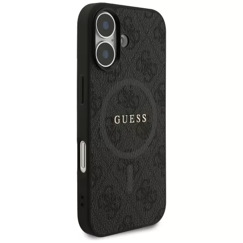 Guess - 4G Gyűrű Klasszikus Logó MagSafe (GUHMP17SG4GFRK) - iPhone 17 - Fekete