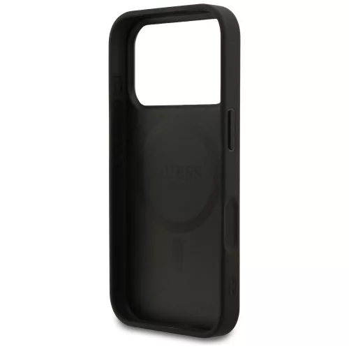 Guess - 4G Ring Classic Logo MagSafe (GUHMP17LG4GFRK) - iPhone 17 Pro - Black