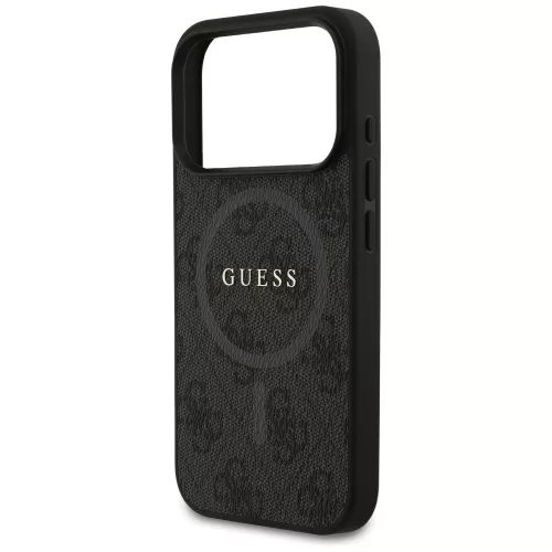 Guess - 4G Ring Classic Logo MagSafe (GUHMP17LG4GFRK) - iPhone 17 Pro - Black