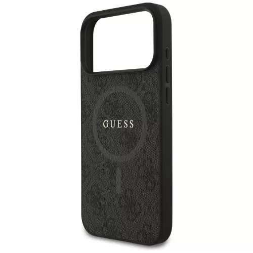 Guess - 4G Gyűrű Klasszikus Logó MagSafe (GUHMP17XG4GFRK) - iPhone 17 Pro Max - Fekete
