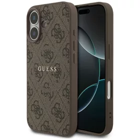   Guess - 4G Gyűrű Klasszikus Logó MagSafe (GUHMP17SG4GFRW) - iPhone 17 - Barna