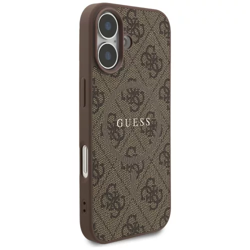 Guess - 4G Gyűrű Klasszikus Logó MagSafe (GUHMP17SG4GFRW) - iPhone 17 - Barna