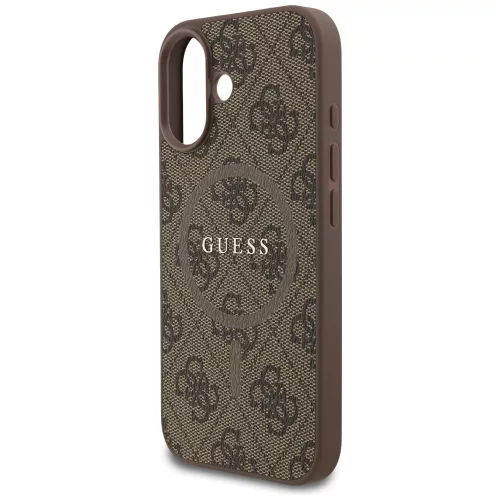 Guess - 4G Gyűrű Klasszikus Logó MagSafe (GUHMP17SG4GFRW) - iPhone 17 - Barna