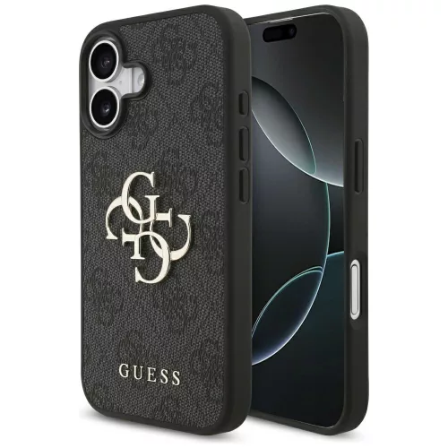 Guess - Keménytok 4G Nagy Logó (GUHCP17S4GMGGR) - iPhone 17 - Fekete