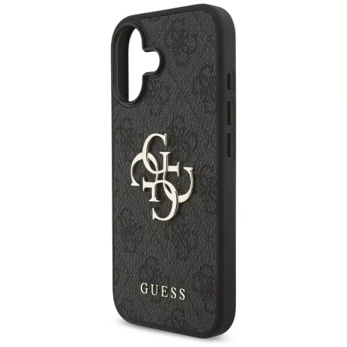 Guess - Keménytok 4G Nagy Logó (GUHCP17S4GMGGR) - iPhone 17 - Fekete