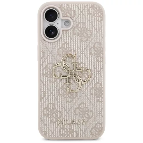 Guess - Keménytok 4G Nagy Logó (GUHCP17S4GMGPI) - iPhone 17 - Rózsaszín
