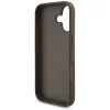 Guess - Keménytok 4G Nagy Logó (GUHCP17S4GMGBR) - iPhone 17 - Barna