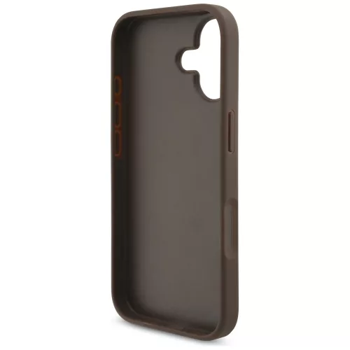 Guess - Keménytok 4G Nagy Logó (GUHCP17S4GMGBR) - iPhone 17 - Barna