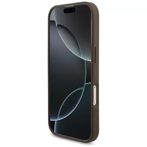 Guess - Keménytok 4G Nagy Logó (GUHCP17S4GMGBR) - iPhone 17 - Barna
