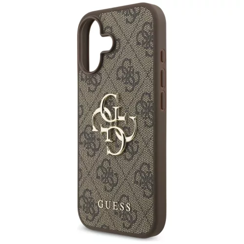Guess - Keménytok 4G Nagy Logó (GUHCP17S4GMGBR) - iPhone 17 - Barna