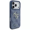 Guess - Keménytok 4G Nagy Logó (GUHCP17L4GMGBL) - iPhone 17 Pro - Kék