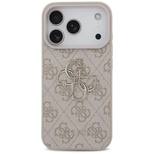 Guess - Keménytok 4G Nagy Logó (GUHCP17X4GMGPI) - iPhone 17 Pro Max - Rózsaszín