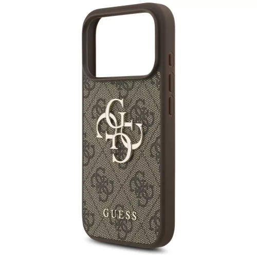 Guess - Keménytok 4G Nagy Logó (GUHCP17X4GMGBR) - iPhone 17 Pro Max - Barna