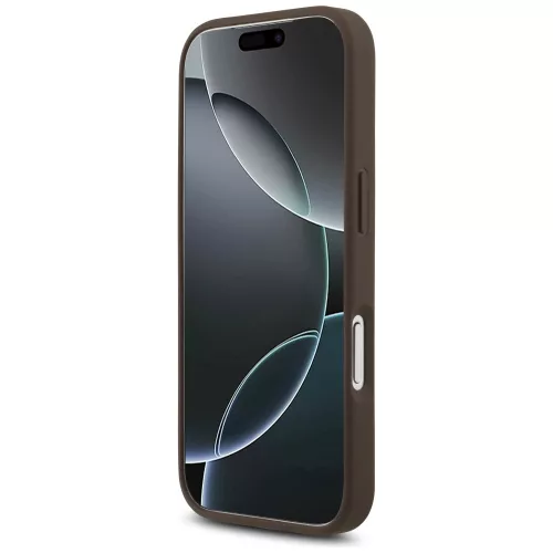 Guess - Keménytok 4G Nagy Logó (GUHCP17X4GMGBR) - iPhone 17 Pro Max - Barna
