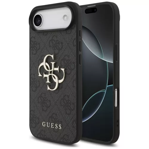 Guess - Keménytok 4G Nagy Logó (GUHCP17M4GMGGR) - iPhone 17 Air - Fekete