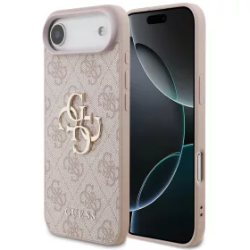   Guess - Keménytok 4G Nagy Logó (GUHCP17M4GMGPI) - iPhone 17 Air - Rózsaszín