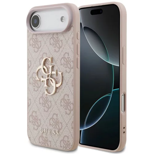 Guess - Keménytok 4G Nagy Logó (GUHCP17M4GMGPI) - iPhone 17 Air - Rózsaszín