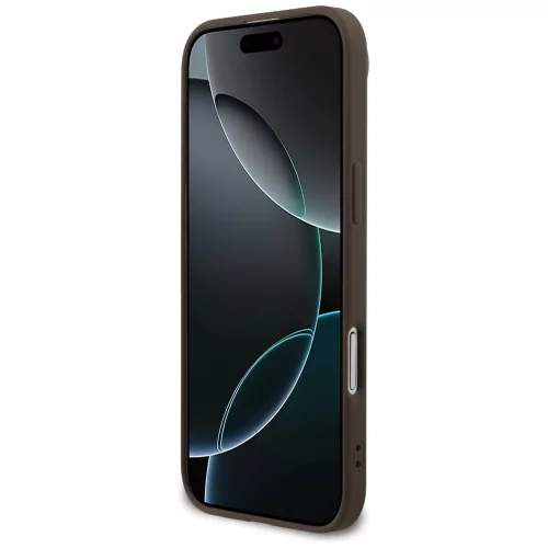 Guess - Keménytok 4G Nagy Logó (GUHCP17M4GMGBR) - iPhone 17 Air - Barna