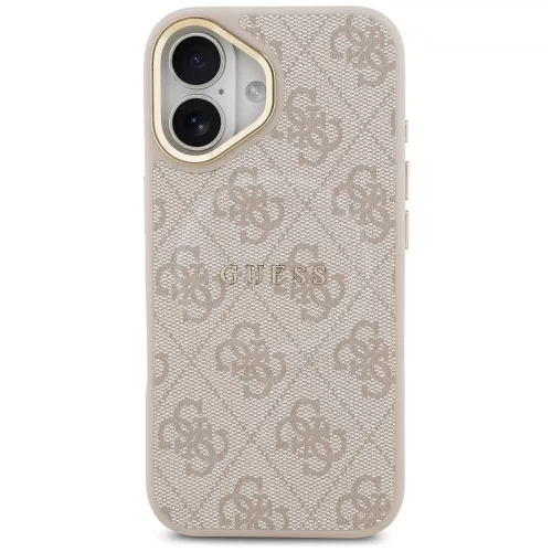 Guess - Keménytok 4G Klasszikus MagSafe (GUHMP17SP4MSEGCP) - iPhone 17 - Rózsaszín