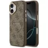 Guess - Keménytok 4G Klasszikus MagSafe (GUHMP17SP4MSEGCW) - iPhone 17 - Barna