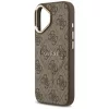 Guess - Keménytok 4G Klasszikus MagSafe (GUHMP17SP4MSEGCW) - iPhone 17 - Barna