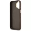 Guess - Keménytok 4G Klasszikus MagSafe (GUHMP17SP4MSEGCW) - iPhone 17 - Barna