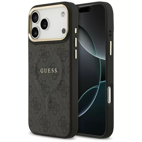 Guess - Hardcase 4G Classic MagSafe (GUHMP17LP4MSEGCK) - iPhone 17 Pro - Black