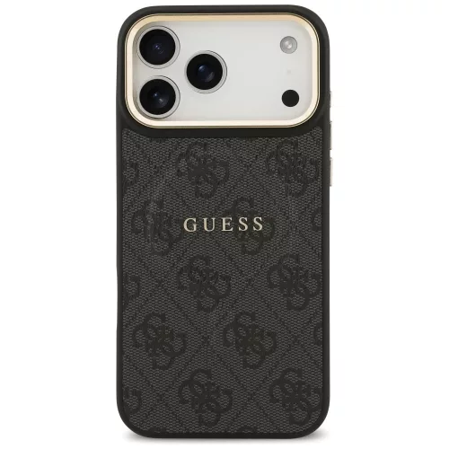 Guess - Hardcase 4G Classic MagSafe (GUHMP17LP4MSEGCK) - iPhone 17 Pro - Black
