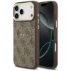Guess - Keménytok 4G Klasszikus MagSafe (GUHMP17LP4MSEGCW) - iPhone 17 Pro - Barna