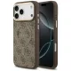 Guess - Keménytok 4G Klasszikus MagSafe (GUHMP17LP4MSEGCW) - iPhone 17 Pro - Barna