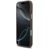 Guess - Keménytok 4G Klasszikus MagSafe (GUHMP17LP4MSEGCW) - iPhone 17 Pro - Barna