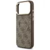 Guess - Keménytok 4G Klasszikus MagSafe (GUHMP17LP4MSEGCW) - iPhone 17 Pro - Barna