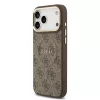 Guess - Keménytok 4G Klasszikus MagSafe (GUHMP17XP4MSEGCW) - iPhone 17 Pro Max - Barna