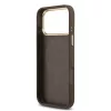 Guess - Keménytok 4G Klasszikus MagSafe (GUHMP17XP4MSEGCW) - iPhone 17 Pro Max - Barna
