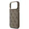 Guess - Keménytok 4G Klasszikus MagSafe (GUHMP17XP4MSEGCW) - iPhone 17 Pro Max - Barna