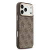 Guess - Keménytok 4G Klasszikus MagSafe (GUHMP17XP4MSEGCW) - iPhone 17 Pro Max - Barna