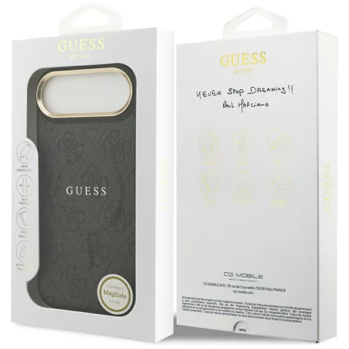 Guess - Hardcase 4G Classic MagSafe (GUHMP17MP4MSEGCK) - iPhone 17 Air - Black