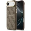 Guess - Keménytok 4G Klasszikus MagSafe (GUHMP17MP4MSEGCW) - iPhone 17 Air - Barna