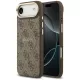 Guess - Keménytok 4G Klasszikus MagSafe (GUHMP17MP4MSEGCW) - iPhone 17 Air - Barna
