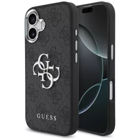   Guess - Keménytok Nagy 4G Klasszikus Logó (GUHCP17SP4G4SMCK) - iPhone 17 - Fekete