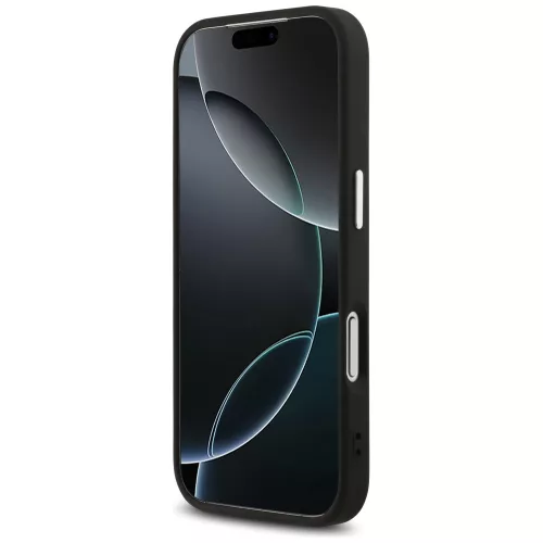 Guess - Keménytok Nagy 4G Klasszikus Logó (GUHCP17LP4G4SMCK) - iPhone 17 Pro - Fekete