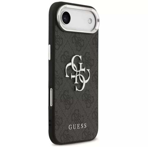 Guess - Keménytok Nagy 4G Klasszikus Logó (GUHCP17MP4G4SMCK) - iPhone 17 Air - Fekete
