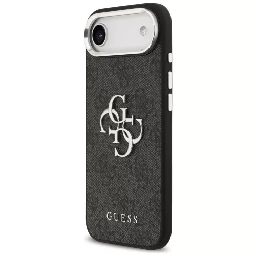 Guess - Keménytok Nagy 4G Klasszikus Logó (GUHCP17MP4G4SMCK) - iPhone 17 Air - Fekete