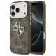 Guess - Keménytok Nagy 4G Klasszikus Logó (GUHCP17LP4G4SMCW) - iPhone 17 Pro - Barna