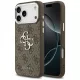 Guess - Keménytok Nagy 4G Klasszikus Logó (GUHCP17XP4G4SMCW) - iPhone 17 Pro Max - Barna