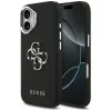 Guess - Keménytok 4G Szemcsézett Nagy és Klasszikus Logó (GUHCP17SPG4SMCEK) - iPhone 17 - Fekete